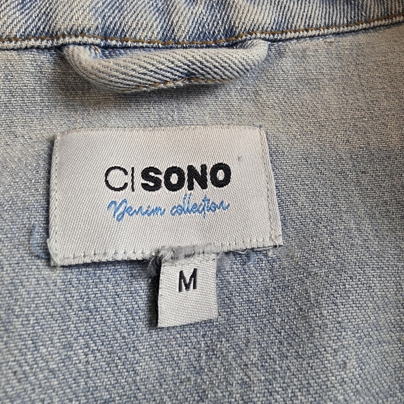 Ci Sono Light Blue Denim Jacket - Picture 9 of 11